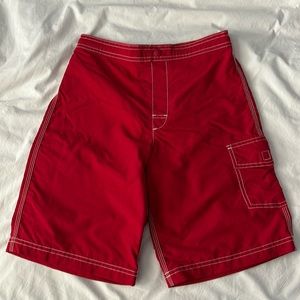 Lands End Boys Bathing Suit Board Shorts